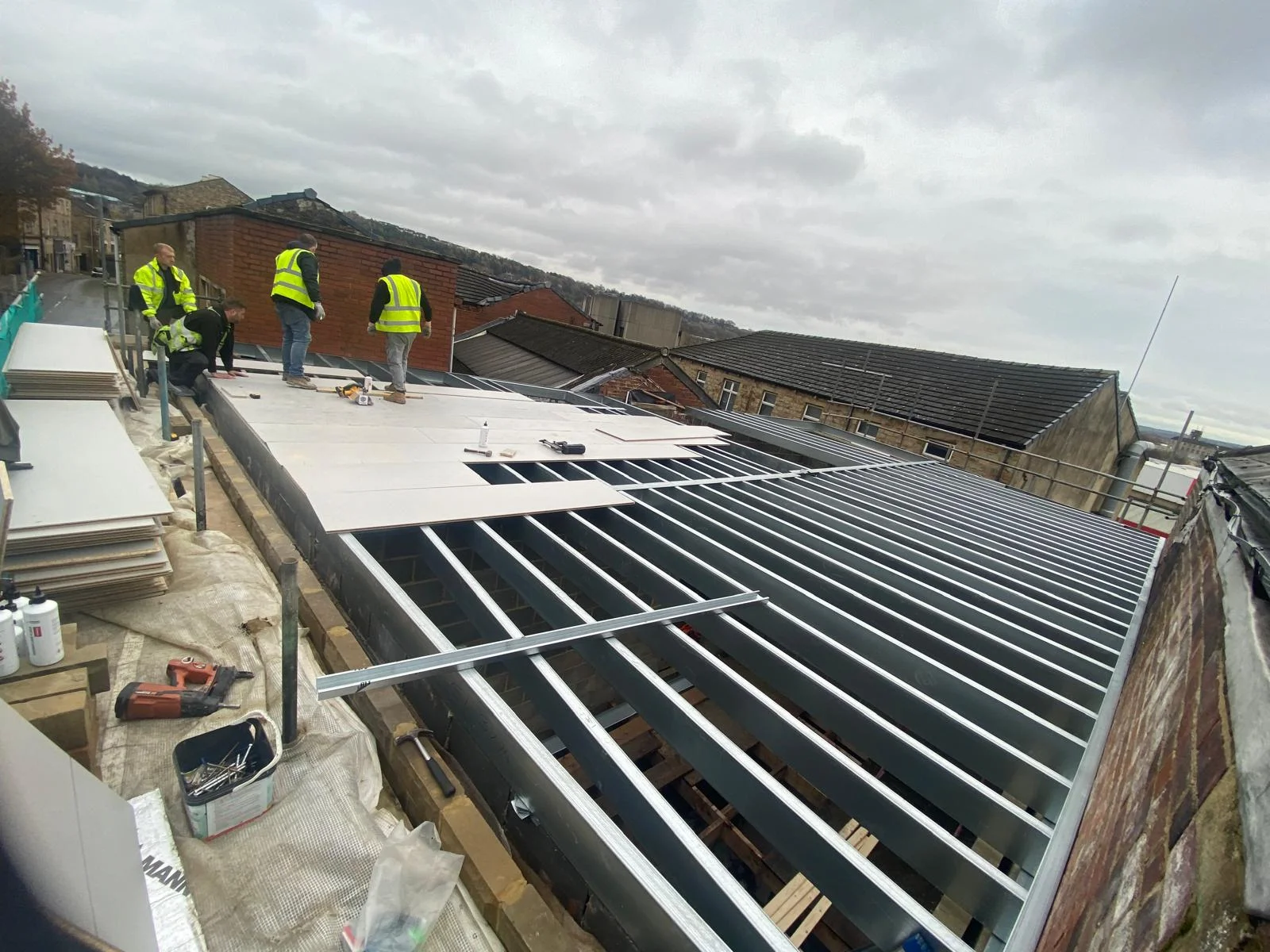 Steel Frame Buildings - Meckahno Homes