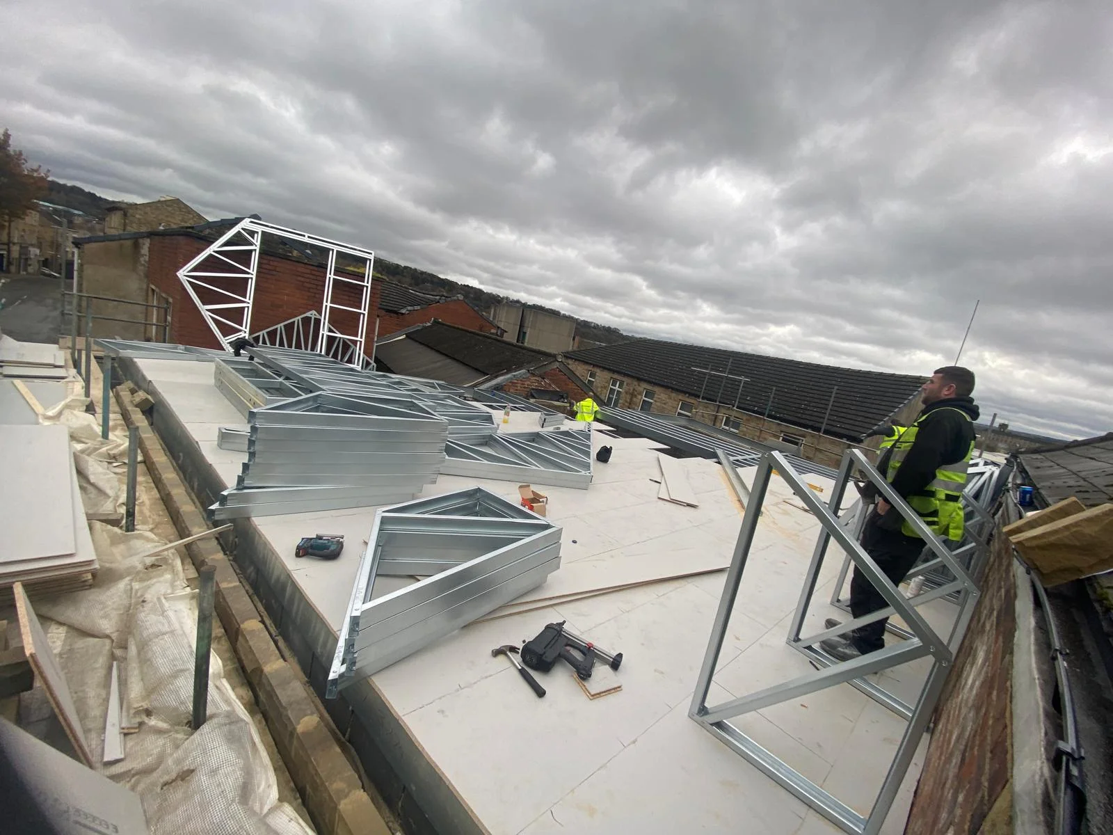 Steel Frame Buildings - Meckahno Homes
