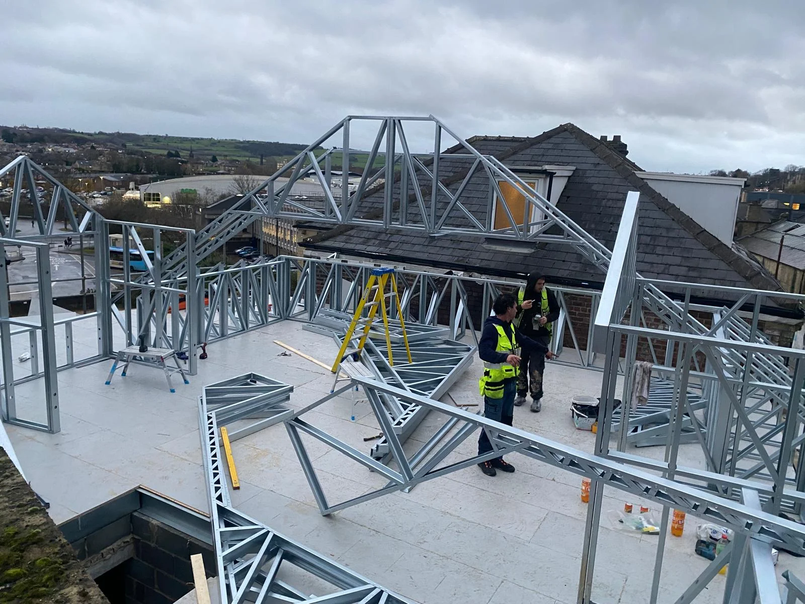 Steel Frame Buildings - Meckahno Homes