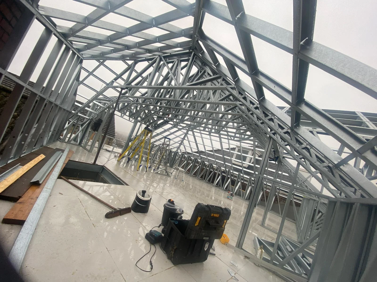 Steel Frame Buildings - Meckahno Homes